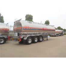 Three axle 42 CBM aluminum alloy oil semi-trailer